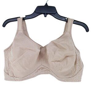 Playtex 18 Hour Seamless Smoothing Wirefree Bra Nude Size 40DDD